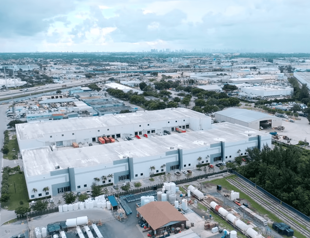 SuperBox warehouse facility