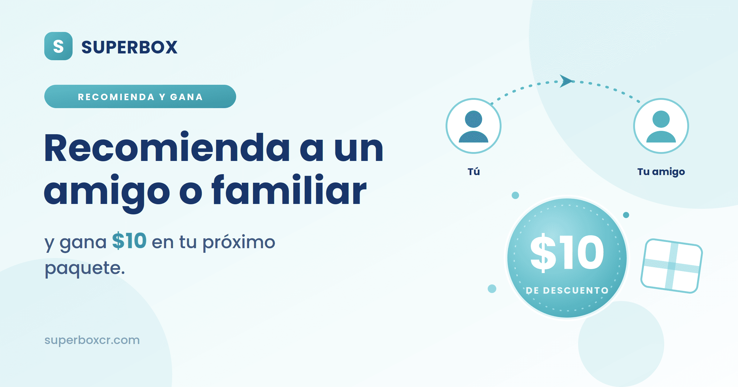 Recomienda a un amigo  y gana